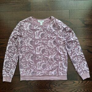 Forever 21 Mauve Pullover Shirt, Size S
